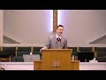 12/24/23 Pastor John McLean - "The Life Was Manifested" - I John 1:1-3- Faith Baptist Homosassa, FL