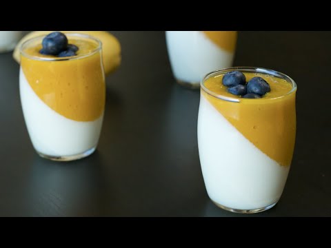 PANNA COTTA (mango, coconut)