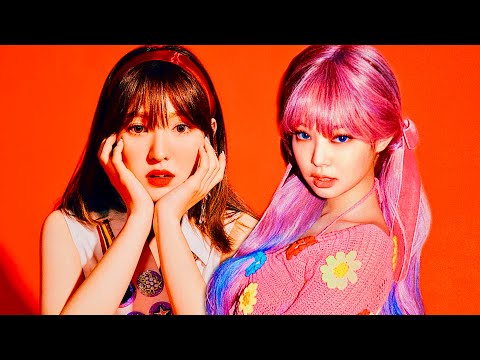 BLACKPINK X RED VELVET - ICE CREAM X POWER UP (WITH SELENA GOMEZ) [MASHUP]