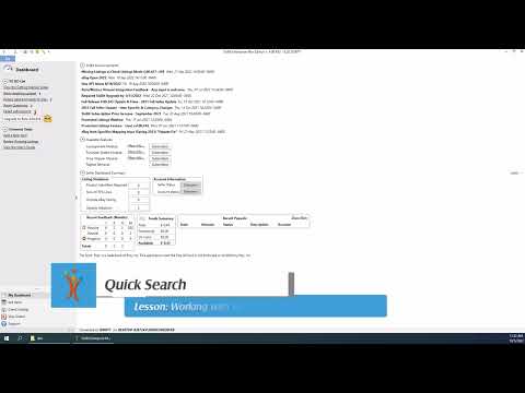 Working with Grids: Quick Search