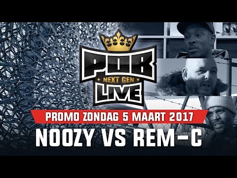 Noozy vs Rem-C - Vooruitblik (Promo) Punchoutbattles Live 5 Maart
