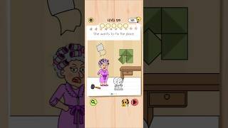 Brain Test 5 Level 109: She wants to fix the place Walkthrough