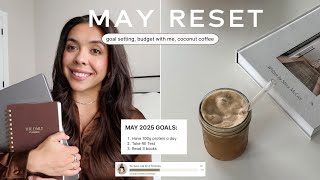 May Reset 2025 | big goals, budget with me, book reviews