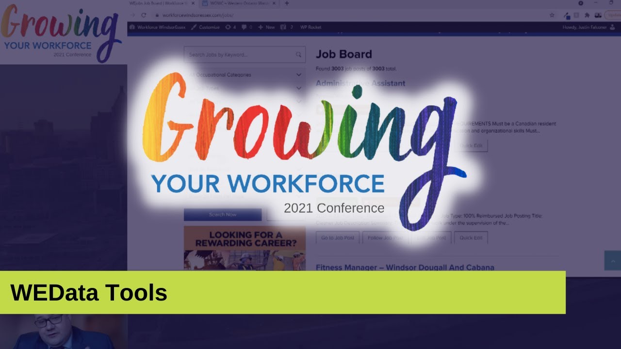 WeData Tools, presented by Justin Falconer