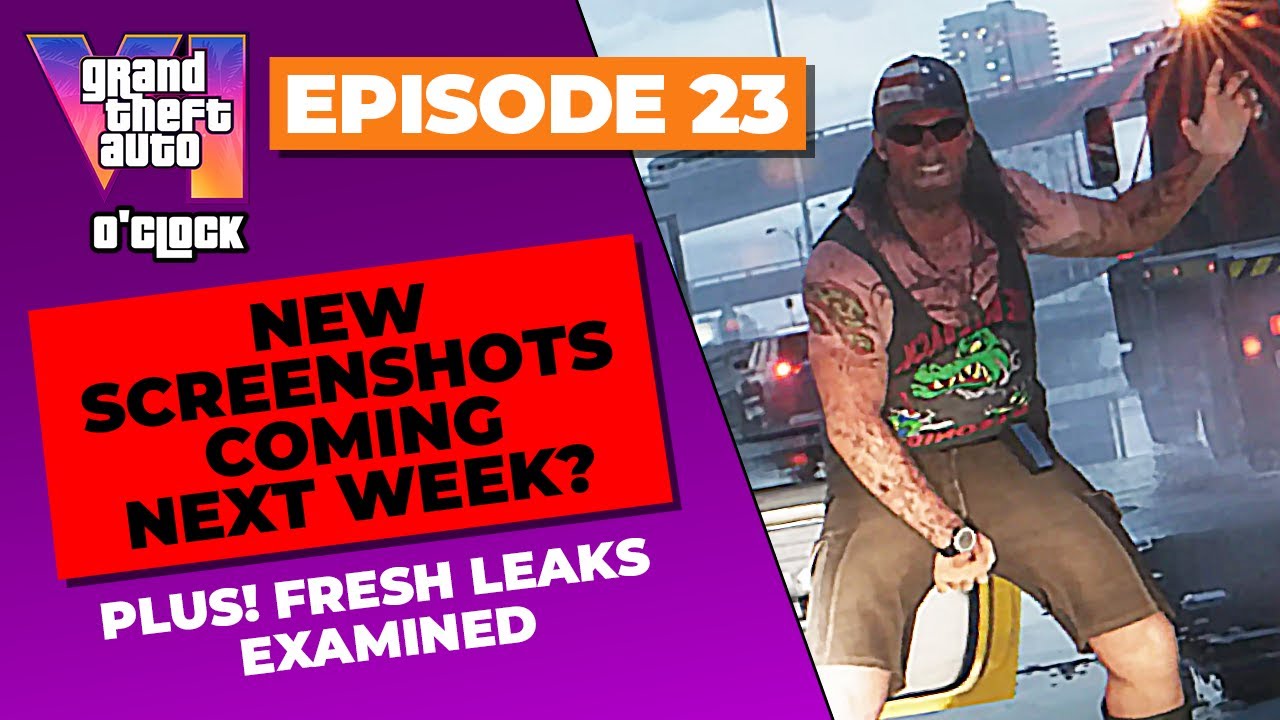 GTA VI O'clock - New GTA 6 screenshots coming next week? - YouTube