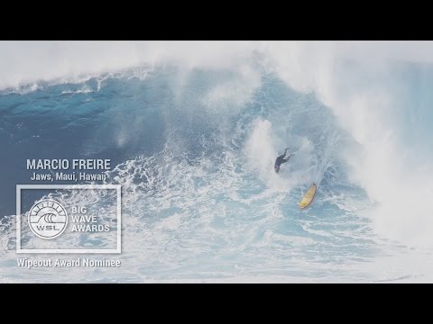 Marcio Freire at Jaws - 2015 Wipeout Award Nominee - WSL Big Wave Awards