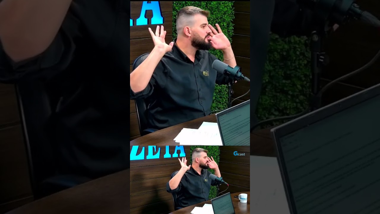 O editor-chefe Luiz Carlos, e o jornalista Gabriel Porta receberam o vereador Fão do Bolsonaro. 🏛️