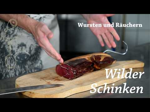 Make your own ham | Cold-smoked wild boar