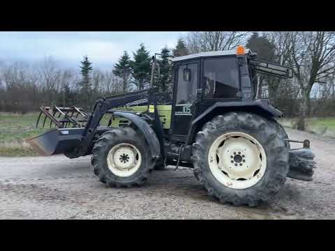 Video: Hürlimann H-4105 frontlæsser traktor 1