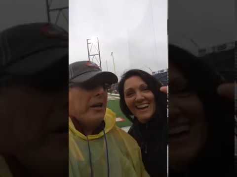 #WHBC #Tom Benson Stadium Canton Ohio Pam Cook Gary Rivers McKinley Student section