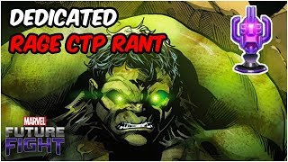 New CTP of Rage &amp; The NO SKILL REQUIRED Trap (Captain Marvel Update) - Marvel Future Fight