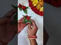 Easy Mango Leaf Decoration Ideas Pooja Decoration Ideas Shorts Trending Navaratri Diwali