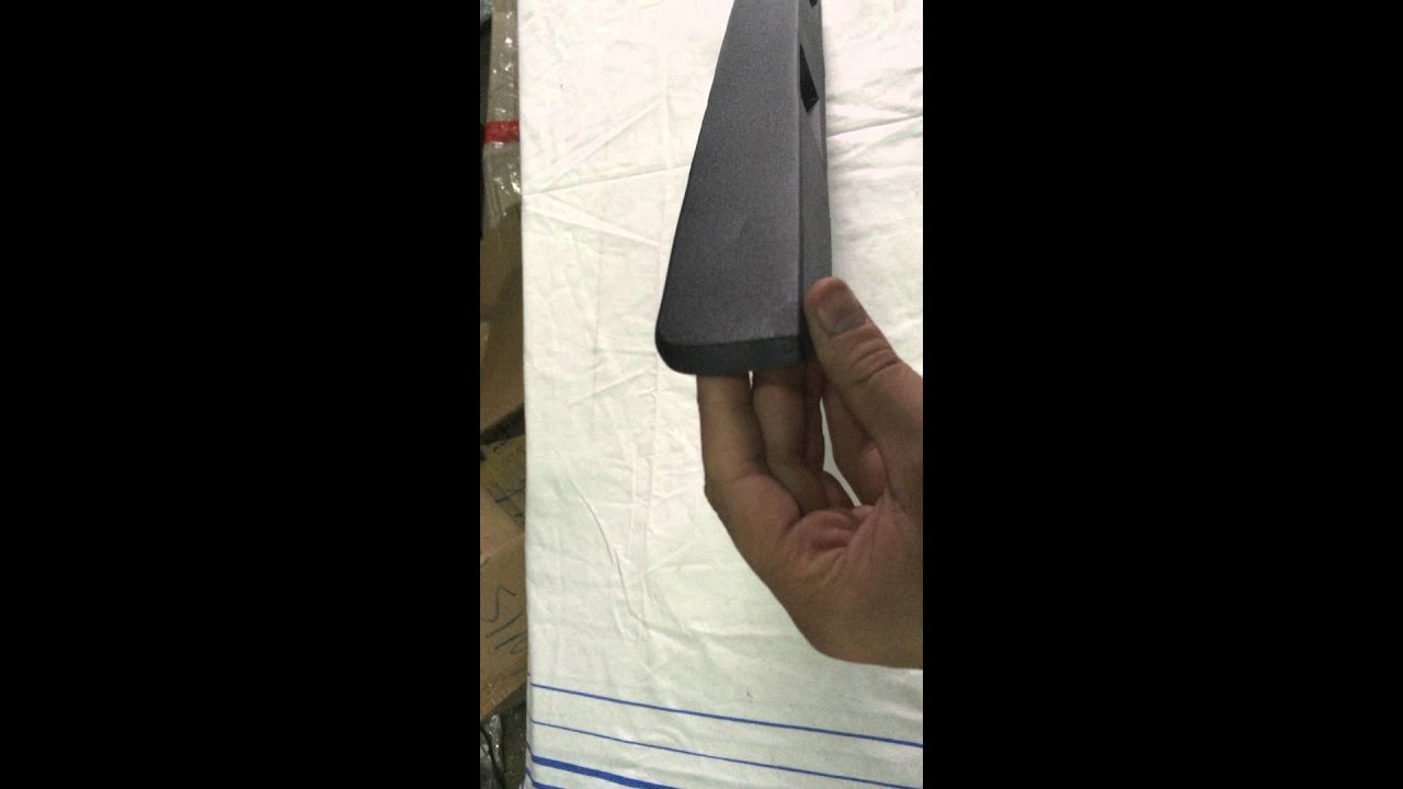 Молдинг над номером (пластик) Video 1