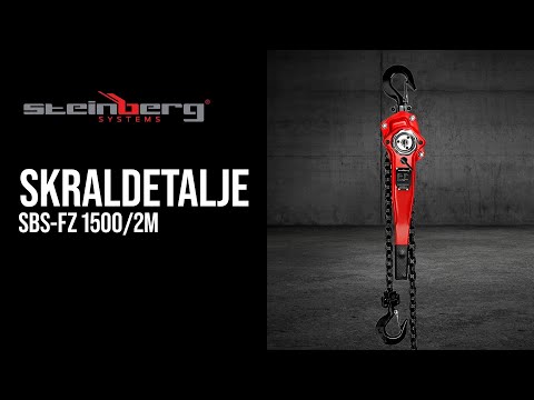 Produktvideo - Skraldetalje - 1.500 kg - 2 m