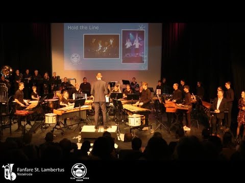 Hold the Line door slagwerkgroepen van de Animato Nistelrode [BOOTLEG]