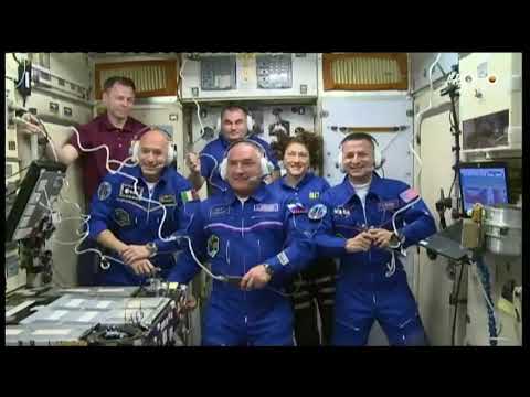Hatches Open, Expedition 60 Crew at Full Staff