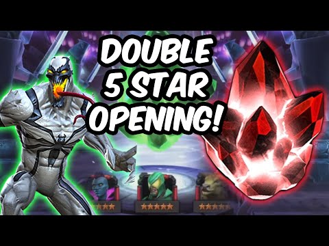 Double 5 Star Crystal Opening & Free To Play Day #11 Highlights - Marvel Contest of Champions