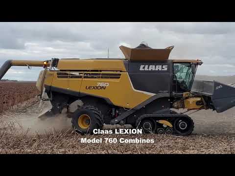 Claas Sunflower Harvest Manitoba 2020