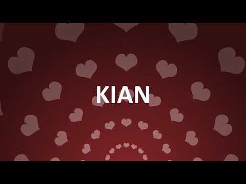 HAPPY BIRTHDAY KIAN