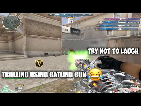 Rank Match MEMES using Gatling Gun - Try not to laugh 😂