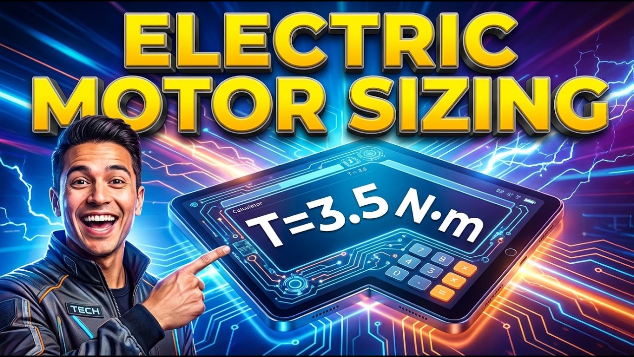 Electric Motor Sizing Calculator