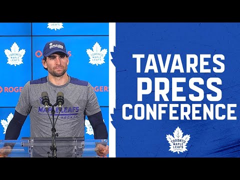 John Tavares Pre Game | Toronto Maple Leafs vs. Tampa Bay Lightning | December 9, 2021