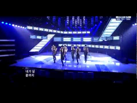 [HD] Be Mine by Infinite LIVE @inkigayo August 7, 2011
