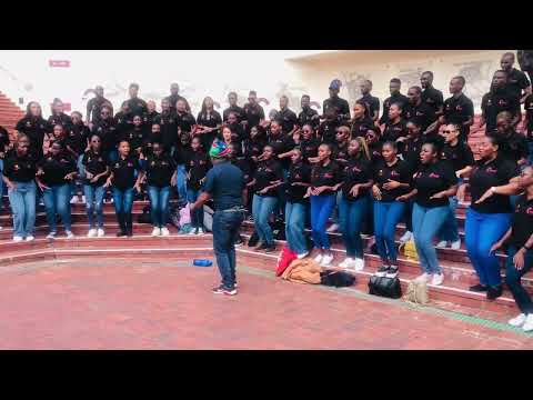 Meme wa Selina by UNAM choir singing at Stellenbosch University
