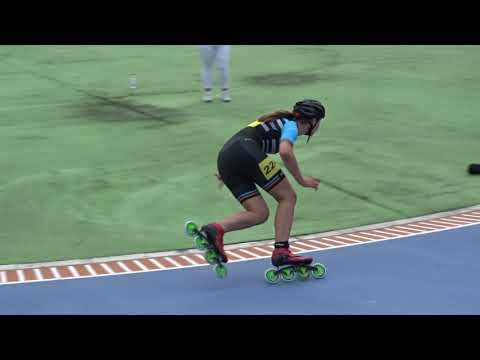 200m Final  Janne Berkhout Jet Fransen - KNSB Inline-cup 2020 Heerde