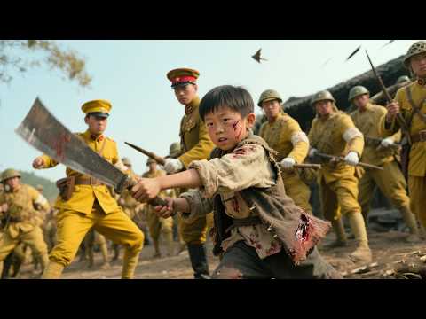 不起眼的農民竟是隱藏高手，一招直接血洗全隊日軍。⚔️ 抗日 | 戰爭 | Kung Fu #特種兵 #中國電視劇