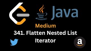 YouTube video 'Flatten Nested List Iterator - LeetCode 341.(JAVA Explained)'
