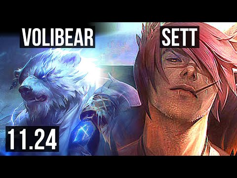 VOLI vs SETT (TOP) | 6.4M mastery, 400+ games, 6/3/11 | BR Diamond | 11.24