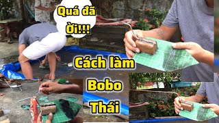 A Khanh Tv | Making Thai Bo Bo | Test Thai Bo Bo speed |