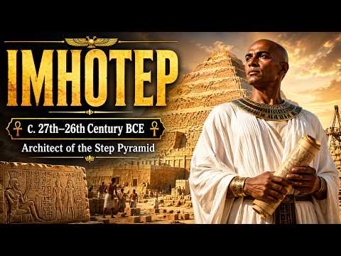 Imhotep: Architect of the Step Pyramid and God of Wisdom