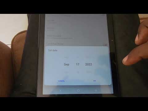 How to Change the Date and Time Alcatel Tablet