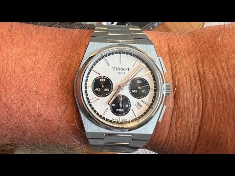 Unboxing Tissot PRX Chronograph! Panda dial