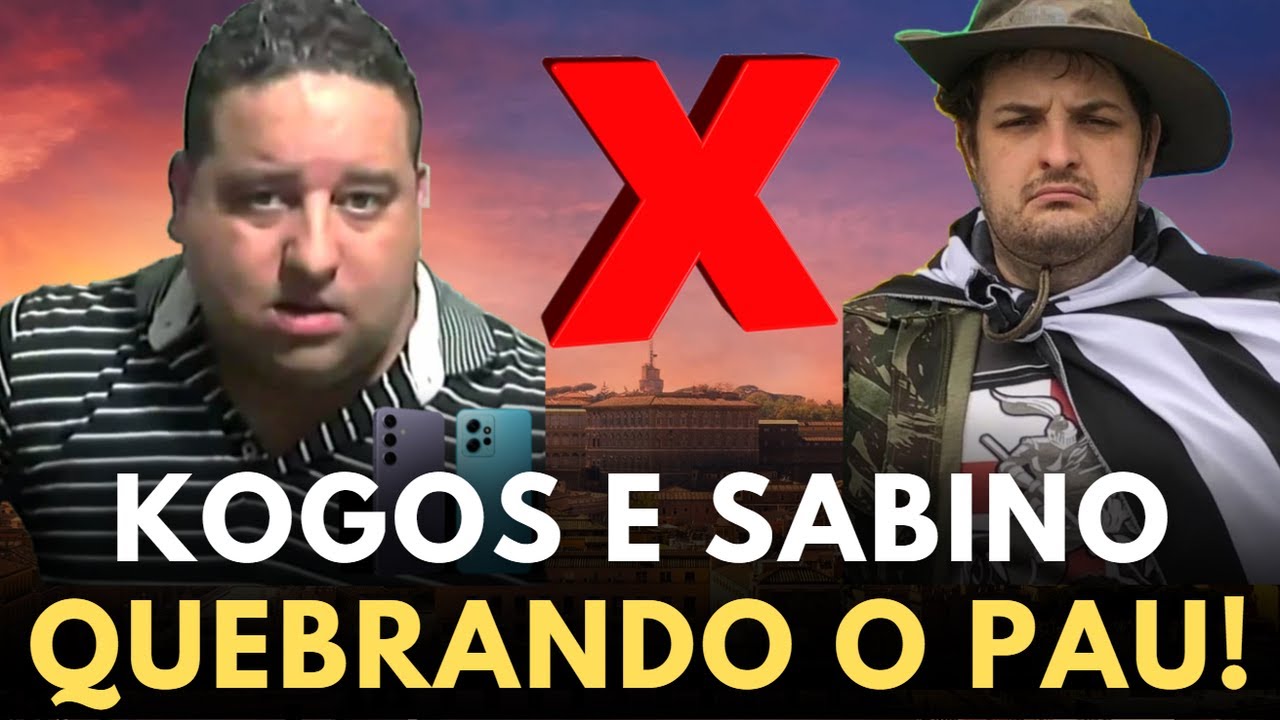 Debate entre Sabino e Kogos vira A MAIOR BAIXARIA que você já viu!