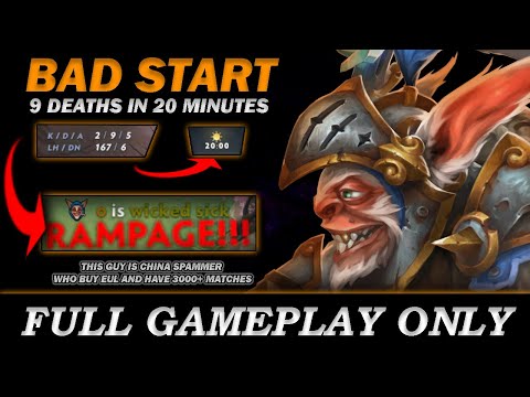 China Spammer Have a Bad Start but Ended with Rampage! - Full Gameplay Meepo #148