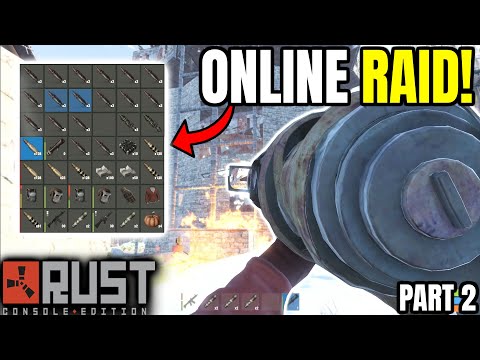 Online Raiding our ENEMIES - Rust Console Edition