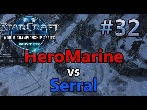 HeroMarine (T) vs Serral (Z) - WCS Winter Replay Series #32 - Europa Playoffs [Deutsch]