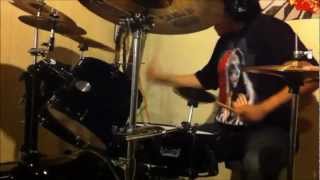 &quot;Beneath Dying Skies&quot; Through the Eyes of the Dead DRUM cover