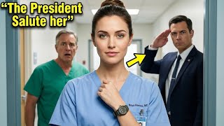 “Not Authorized,” the Chief Surgeon Growled — Then the President’s Escort Saluted Her