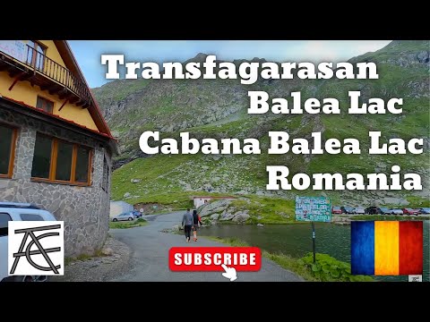 Transfagarasan, Balea Lac, Cabana Balea Lac. Romania 4K.
