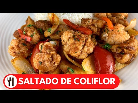 🇵🇪 SALTADO DE COLIFLOR PERUANO | DELICIOSO Y FACIL