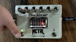 Video thumbnail for Blackstar HT Metal - Guitar Effect Demo by sazforoosh