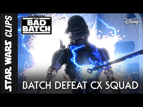 Bad Batch Take Revenge on CX Squad |  Star Wars Clips