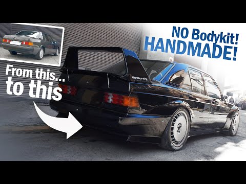 Building a rare Mercedes 190 EVO 2 in 10 Minutes On a BUDGET!