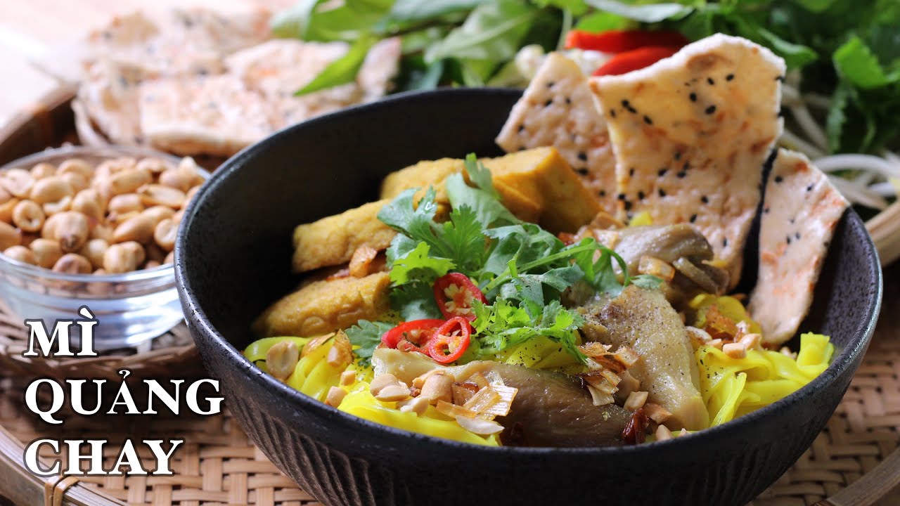 Cách Nấu Mì Quảng Chay