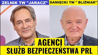 TAJNI AGENCI SŁUŻBY BEZPIECZEŃSTWA CZASÓW PRL. POLSCY AKTORZY POLSKIE AKTORKI ARTYŚCI