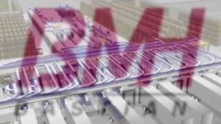 Material Handling System Walk Through Animation - Industrial Material 